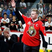 Daniel Alfredsson i Ottawatröjan.