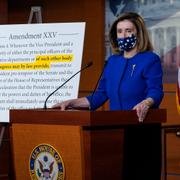 Representanthusets talman Nancy Pelosi.