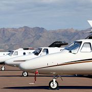 Flera privatjet i sambans med NFL Super Bolwl 2015.