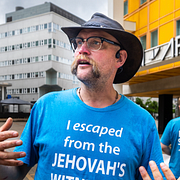 Jehovas vittnen på 3 Arena i Stockholm/Jonas Skogstroll