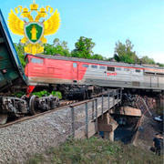 De två tågkrascherna. Den ena i Byransk och den andra i Kursk.