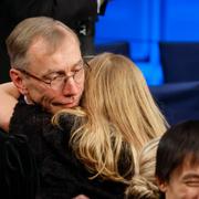 Svante Pääbo vid Nobelprisutdelningen i Konserthuset i Stockholm