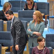 Jimmie Åkesson (SD), Annie Lööf (C)