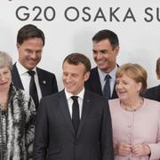 Några av statscheferna under G20-mötet.