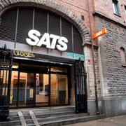 Sats-gym i Stockholm.