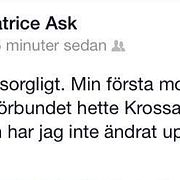 Asks första inlägg.