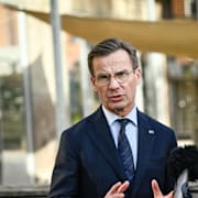 Kristersson och Frederiksen, arkivbild. 