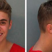 Biebers mugshot.