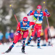 Simen Hegstad Krüger  till vänster.