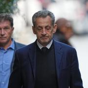 Nicolas Sarkozy och hans fru Carla Bruni-Sarkozy.