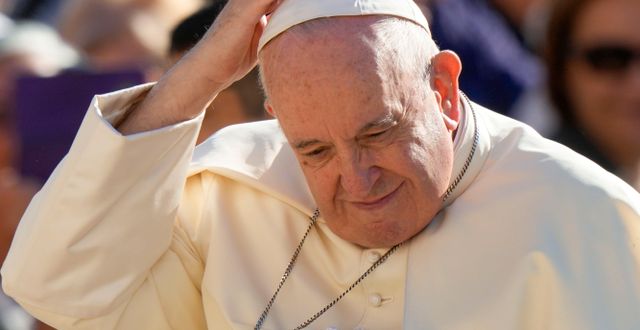 Påve Franciskus. Andrew Medichini / AP