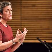 EU:s konkurrenskommissionär Margrethe Vestager. 