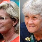 Silvia Neid och Pia Sundhage.