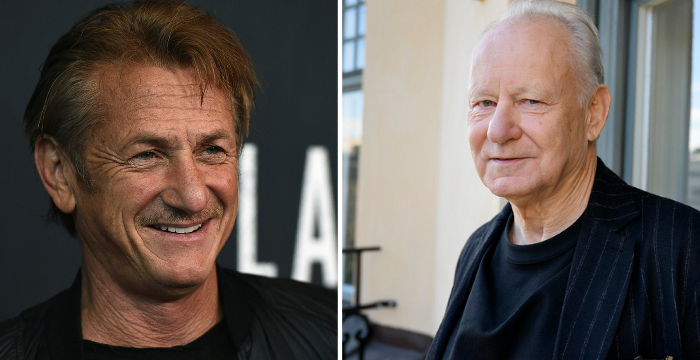 Sean Penn och Stellan Skarsgård nominerade i samma kategori på Oscarsgalan,