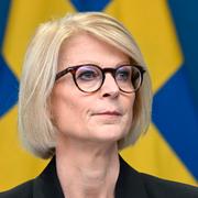 
 Finansminister Elisabeth Svantesson (M) 