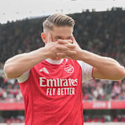 Viktor Gyökeres. Bild från september. 