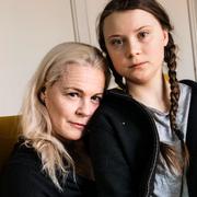 Malena Ernman och Greta Thunberg.