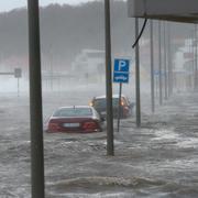 Strandvägen Helsingborg under fredagen.