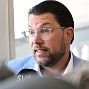 Sverigedemokraternas partiledare Jimmie Åkesson.