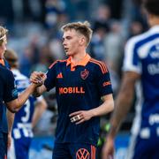 Djurgårdens Tobias Gulliksen och Santeri Haarala.