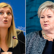 Beatrice Fihn, Erna Solberg. 