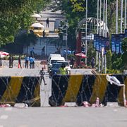 Stora avspärrningar i Islamabad inför samtalen.