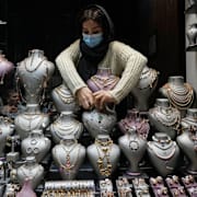 Guldbutik i Teheran.