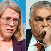 Anniken Huitfeldt, Viktor Orbán och Annalena Baerbock.