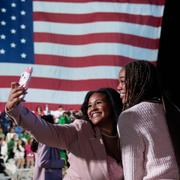 Demokraternas valkampanj i Washington DC. 