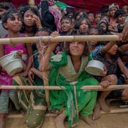 Barn ur folkgruppen rohingya i Bangladesh.