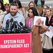 Sky Roberts säger att familjen lovade att fortsätta Virginia Giuffres kamp för att avslöja sanningen om Epstein.