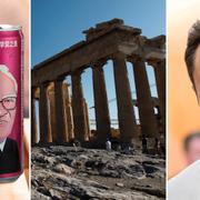 Cola-reklam, Akropolis och Musk. 