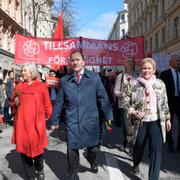 Löfven i förstamajtåget