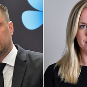 Adam Marttinen (SD), Linda Westerlund Snecker (V).