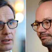 Ulf Kristersson (M) och Tomas Eneroth (S)