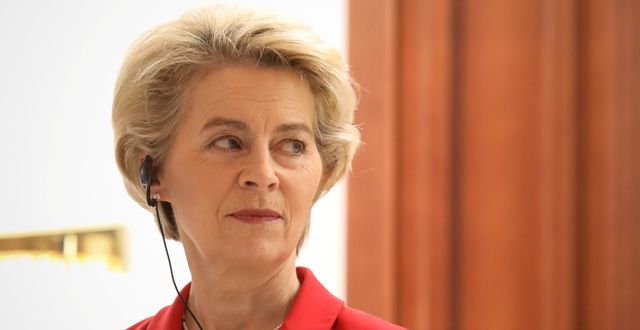 EU-toppen Ursula von der Leyen. Aurel Obreja / AP