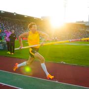 Armand Duplantis i Oslo i torsdags.