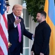 Trumpc och Zelenskyj. 