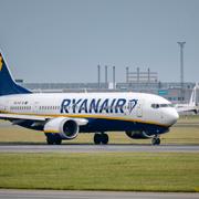 Ett Ryanair-flygplan. Arkivbild.