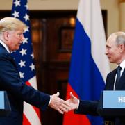 USA:s president Donald Trump och Rysslands president Vladimir Putin möttes 2018 i Helsingfors.