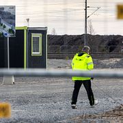 SSAB:s stålverksbygge i Luleå. 