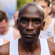 Eliud Kipchoge och Kelvin Kiptum.