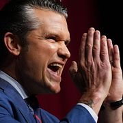 Försvarsminister Pete Hegseth.