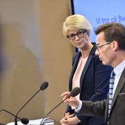 Elisabeth Svantesson och Ulf Kristersson.