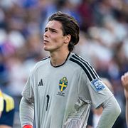Jacob Widell Zetterström efter nattens förlust. 