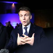 Frankrikes president Emmanuel Macron.