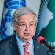 FN:s generalsekreterare António Guterres.