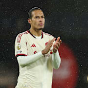 Liverpools Virgil van Dijk efter förlusten.