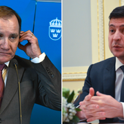 Löfven och Zelenskyj