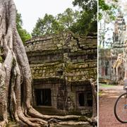 Snart kan du cykla runt Angkor Wat.